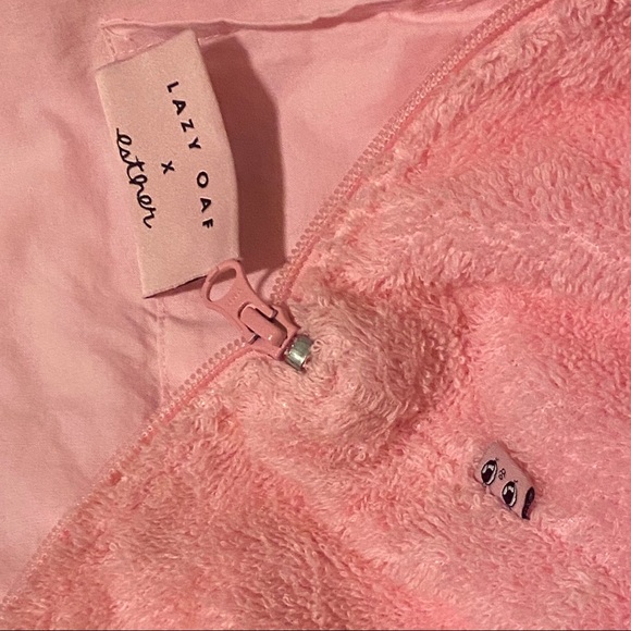 ❄️SALE❄️Lazy Oaf Esther Toweling Bunny Tote Bag - Picture 4 of 4